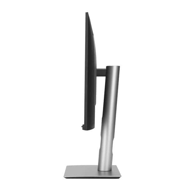 Ultramoderne computer monitor met een strak zwart scherm en een silver standaard, ideaal voor gaming en professioneel gebruik bij Azoth Gaming.