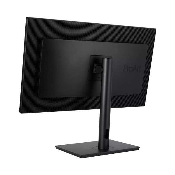 Professionele ProArt PA328QV monitor met 31.5 inch scherm, verstelbare standaard en IPS-technologie voor nauwkeurige kleuren en hoge resolutie.