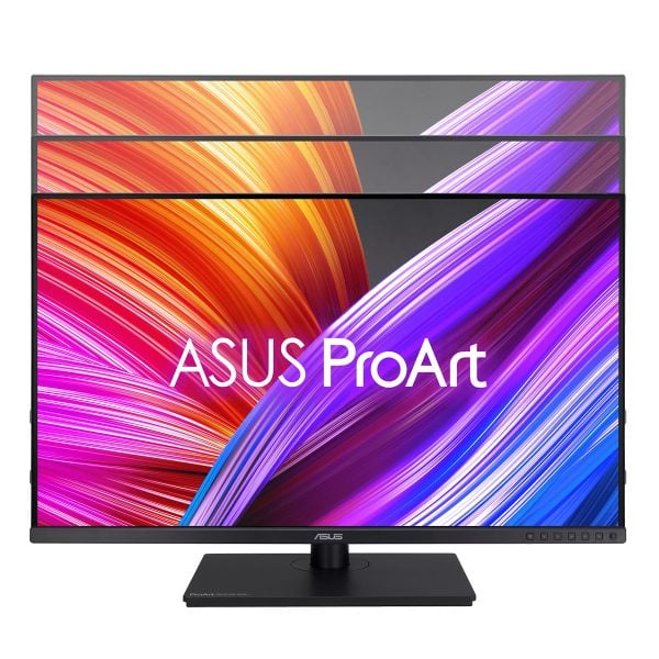 Professionele ASUS ProArt monitor met 31.5 inch scherm, 2K WQHD-resolutie, IPS-paneel en adaptieve synchronisatie, ideaal voor creatieve professionals en gamers.