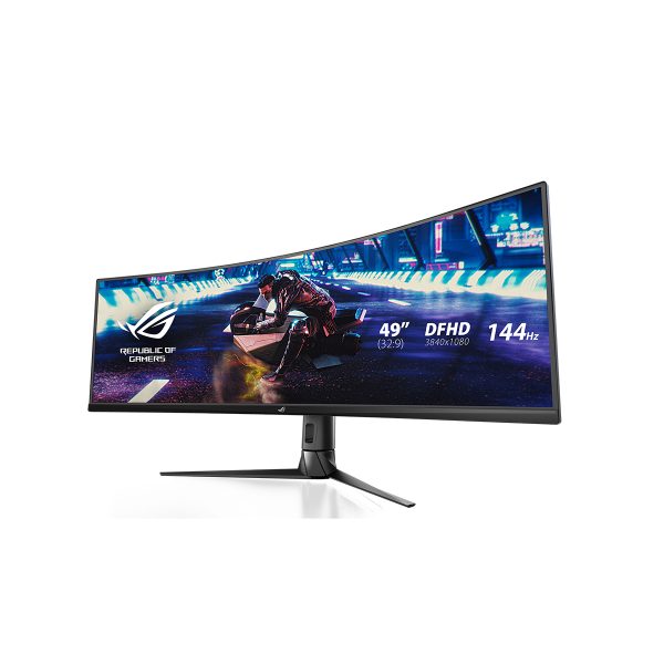 Asus Rog Strix Xg49vq 49 Inch 144hz 4ms Dfhd Freesync Premium Pro Va Curved Gaming Monitor 3