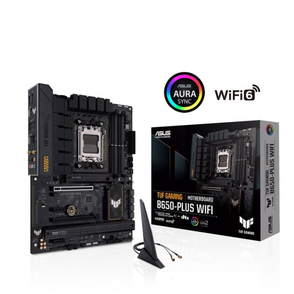 Asus Tuf Gaming B650 Plus Wifi 6400mhz(oc) Ddr5 Socket Am5 M.2 Hdmi Dp Moederbord 10