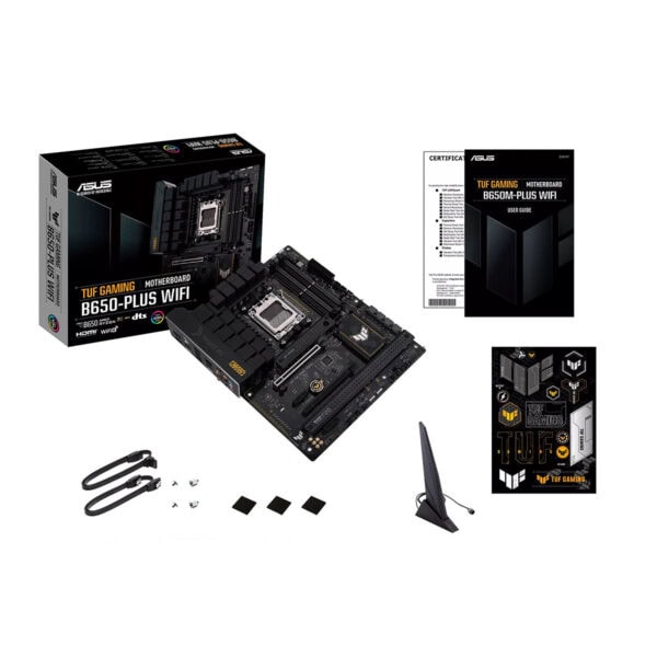 Asus Tuf Gaming B650 Plus Wifi 6400mhz(oc) Ddr5 Socket Am5 M.2 Hdmi Dp Moederbord 11