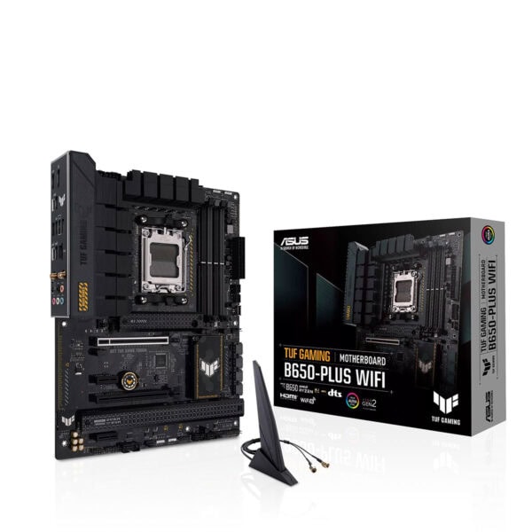 Asus Tuf Gaming B650 Plus Wifi 6400mhz(oc) Ddr5 Socket Am5 M.2 Hdmi Dp Moederbord 9