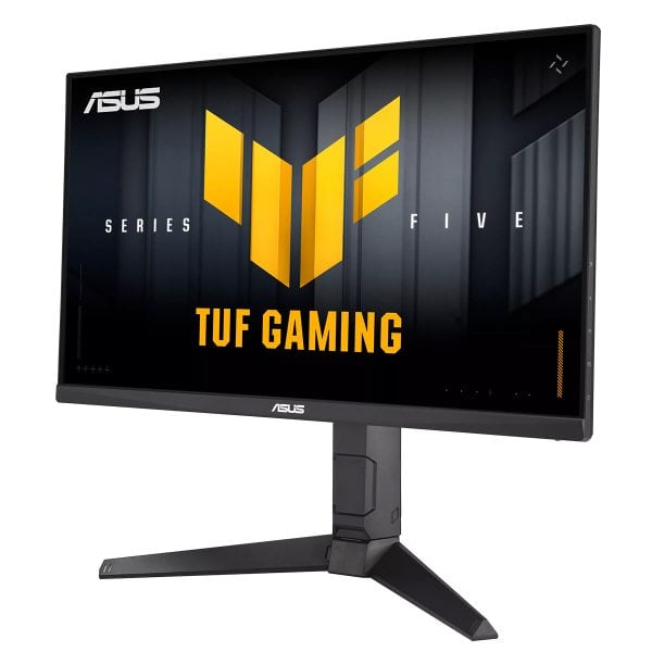ASUS TUF Gaming VG249QML5A gaming monitor met 23,8-inch scherm, hoge verversingssnelheid en scherpe beeldkwaliteit, ideaal voor gamers die op zoek zijn naar optimale prestaties en duurzaamheid.