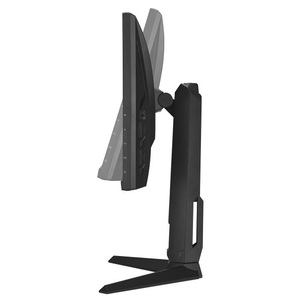 ASUS TUF Gaming VG249QML5A monitor met verstelbare standaard, ideaal voor gaming en werk.