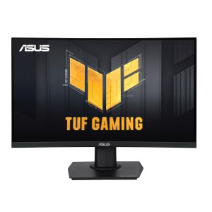 ASUS TUF Gaming VG24VQER 23.6 inch gaming monitor met 180Hz verversingssnelheid en 1ms responstijd, ideaal voor competitief gamen en scherpe beelden.