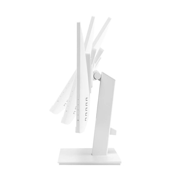 ASUS VA24EQSB-W 23.8 inch Full HD IPS monitor met verstelbare standaard en pivotfunctie, ideaal voor gaming en professioneel gebruik.