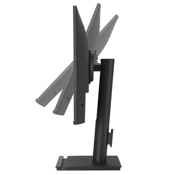 Professionele 27 inch 4K IPS monitor met verstelbare standaard en dunne randen, ideaal voor gaming, werken en creatieve projecten.