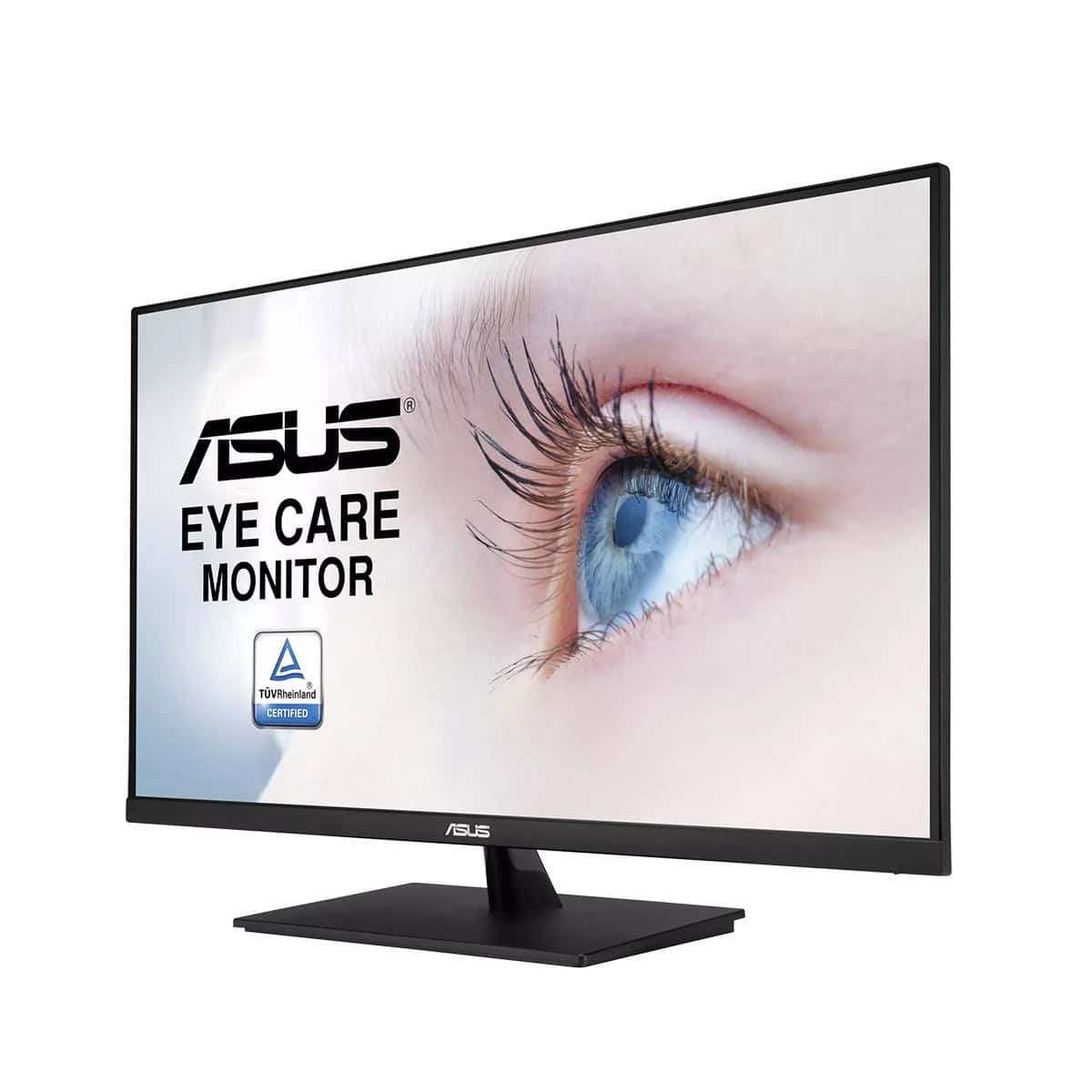 State-of-the-art Asus Eye Care monitor met blauwlichtfilter en TÜV Rheinland certificering voor optimale oogbescherming tijdens lange gaming en werk sessies.