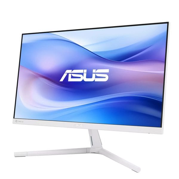ASUS VU249HFI-W 23.8 inch Full HD monitor met 100Hz verversingssnelheid, 1ms responstijd, IPS-paneel en Adaptive Sync voor vloeiende beelden. Ideaal voor gaming en professioneel gebruik.