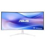 ASUS VU34WCIP-W 34 inch 100Hz 1ms WQHD Adaptive Sync VA Curved Wit Monitor