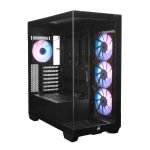 Corsair 3500x Argb Zwart 4x120mm Ventilator Gehard Glas