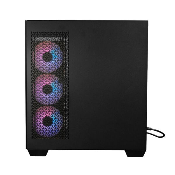 Corsair 3500x Argb Zwart 4x120mm Ventilator Gehard Glas 2