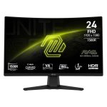 MSI MAG 242C 23.6 inch 180Hz 1ms Full HD Adaptive Sync VA Curved Gaming Monitor
