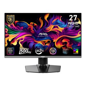 Msi Mag 272qp Qd Oled X50 27 Inch 500hz 0 03ms 2k Wqhd Pivot Gaming Monitor 1