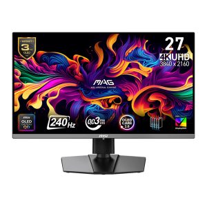 Msi Mag 272up Qd Oled X24 26 5 Inch 240hz 0 03ms 4k Uhd Gaming Monitor 1