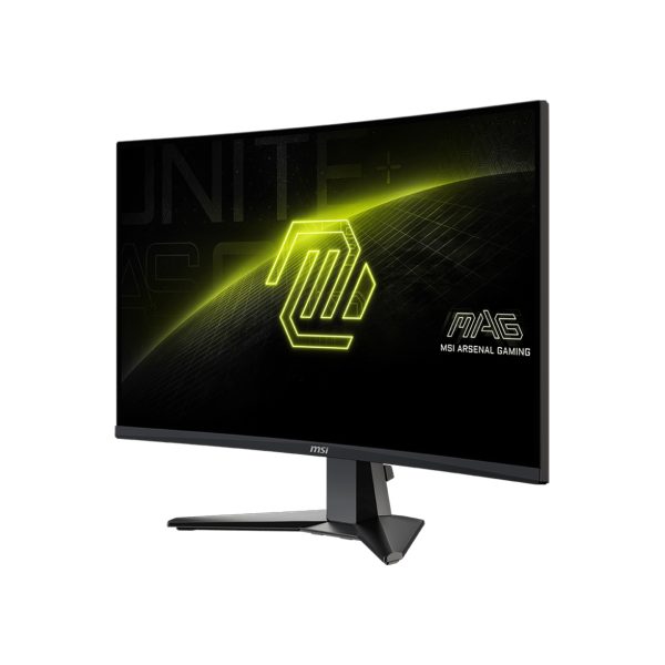 MSI MAG 27C6F 27 inch gaming monitor met 180Hz verversingssnelheid en Full HD-resolutie, ideaal voor competitief gamen en snelle reactietijden.