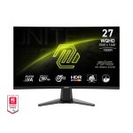 MSI MAG 27CQ6F 27 inch 180Hz 0.5ms 2K WQHD FreeSync Rapid VA Gaming Monitor