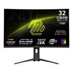 MSI MAG 321CUPDF 31.5 inch 160Hz 4K UHD 0.5ms 320Hz Full HD Dual Mode FreeSync Premium Rapid VA Curved Gaming Monitor