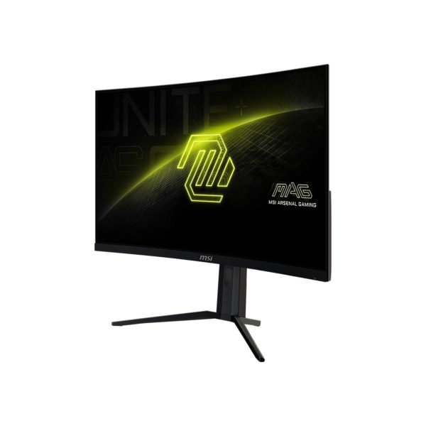 31.5 inch MSI MAG gaming monitor met 4K UHD resolutie, 160Hz verversingssnelheid en curved VA-scherm voor optimale game-ervaring.