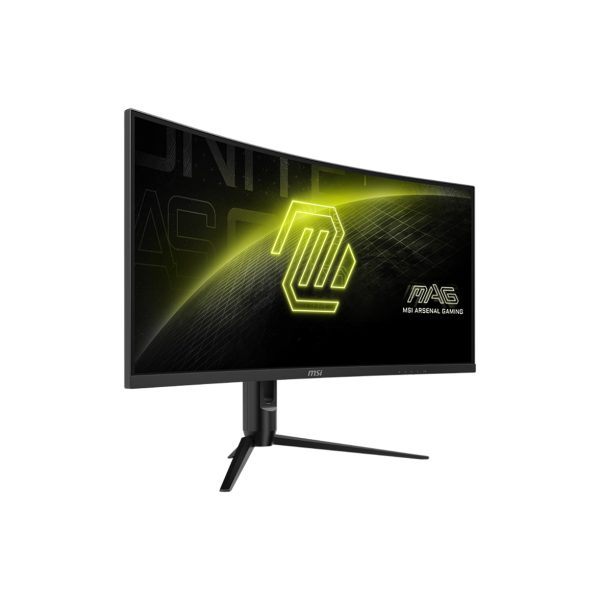 MSI MAG 342CQR E2 34 inch curved gaming monitor met 180Hz verversingssnelheid en UWQHD-resolutie, ideaal voor competitief gamen en optimale beeldkwaliteit.