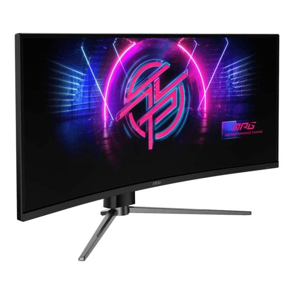 MSI MPG 346CQRF X24 34 inch curved gaming monitor met 240Hz verversingssnelheid en UWQHD-resolutie voor optimale game-ervaring.