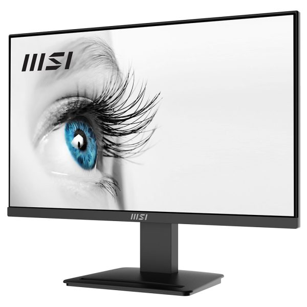 MSI PRO MP2412 23.8 inch Full HD VA monitor met 100Hz verversingssnelheid en 1ms responstijd, ideaal voor gaming en professioneel gebruik.