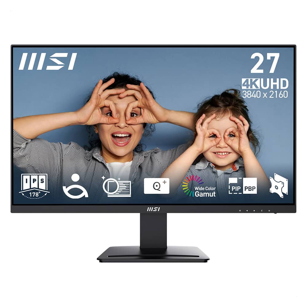 Msi Pro Mp273u 27 Inch 60hz 4ms 4k Uhd Adaptive Sync Ips Monitor 1