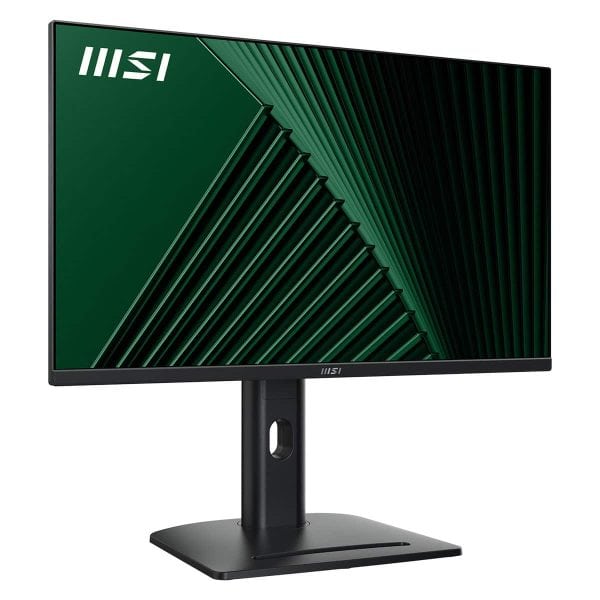 MSI PRO MP275PG 27 inch Full HD monitor met 100Hz verversingssnelheid, 1ms responstijd, IPS-paneel en pivot-functie voor professioneel gebruik en gaming.