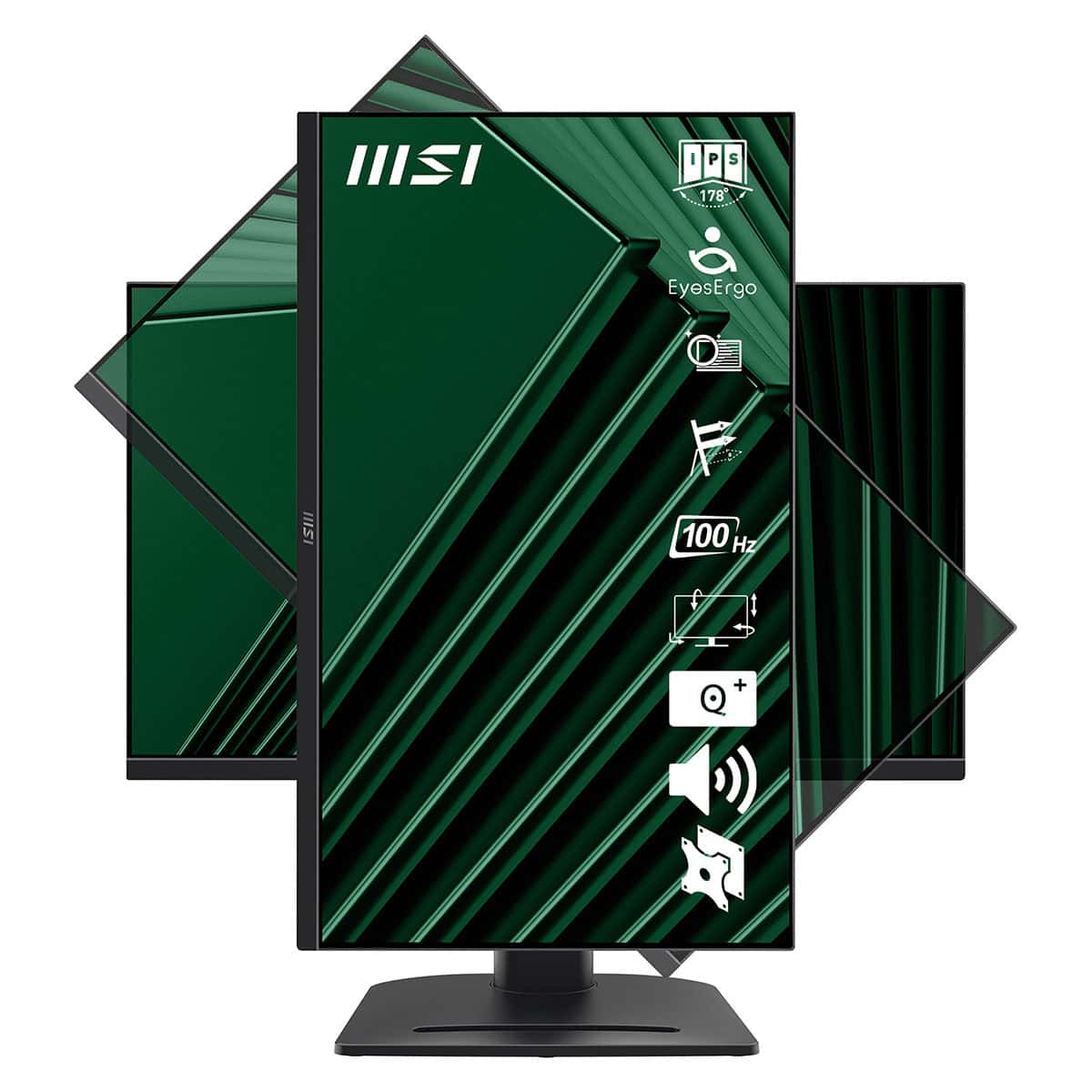 Msi Pro Mp275pg 27 Inch 100hz 1ms Full Hd Adaptive Sync Ips Pivot Monitor 8