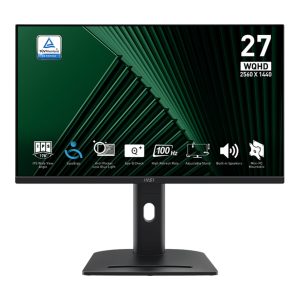 Msi Pro Mp275qpg 27 Inch 100hz 1ms 2k Wqhd Adaptive Sync Ips Pivot Monitor 1