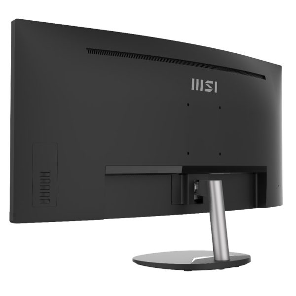 MSI PRO MP341CQ 34 inch curved gaming monitor met 2K UWQHD-resolutie, 100Hz verversingssnelheid, 1ms responstijd en FreeSync voor vloeiende gameplay.