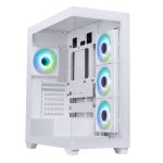 BitFenix Ceto Premium Edition White ARGB Gehard Glas USB 3.1 Mid Tower BPAB White 850W 80+ Bronze ATX Gaming Behuizing (Fishtank White 4A-RGB)