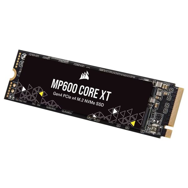 Corsair MP600 Core XT 1TB NVMe PCIe Gen4 SSD voor gaming en high-performance opslag. Snelheid tot 5000MB/s lezen en 4400MB/s schrijven, ideaal voor gaming en professionele toepassingen.