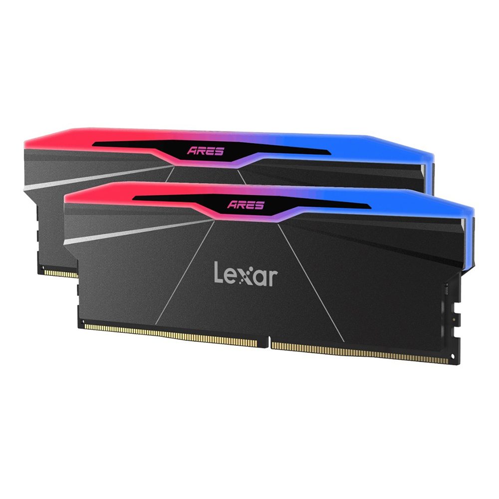 Lexar Ares 2de Gen Rgb 32gb (2x16gb) 7600mhz Cl36 Intel Xmp 3.0 Ddr5 Heatsink Ram (ld5u16g76c36br Rgd) 2