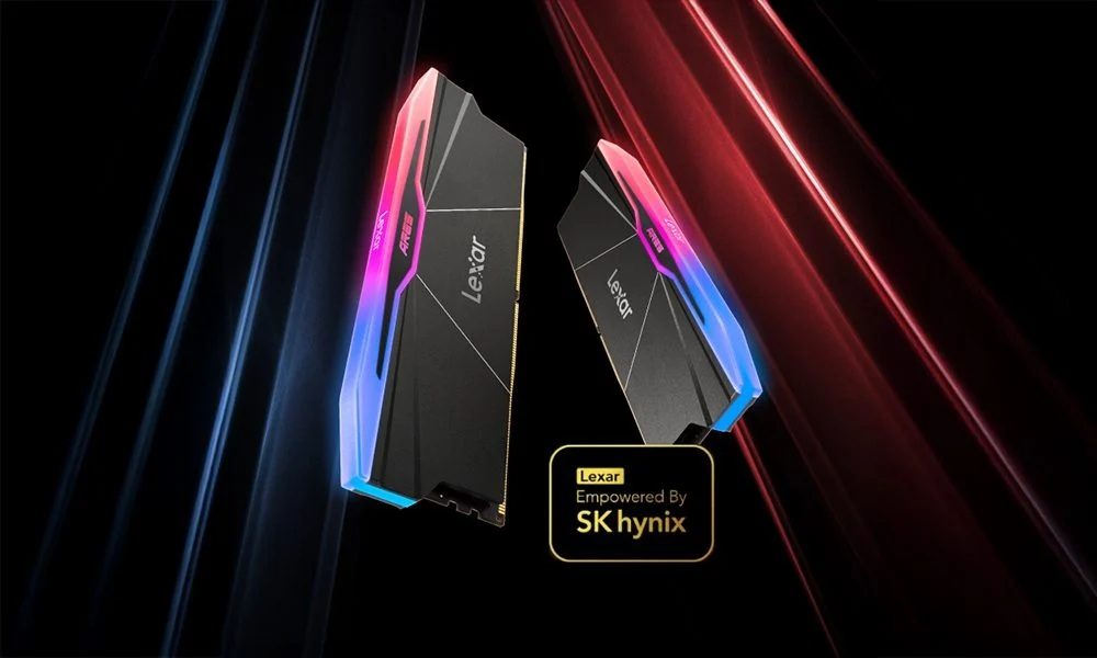Lexar ARES 2de Gen RGB 32GB (2x16GB) Heatsink Ram H1