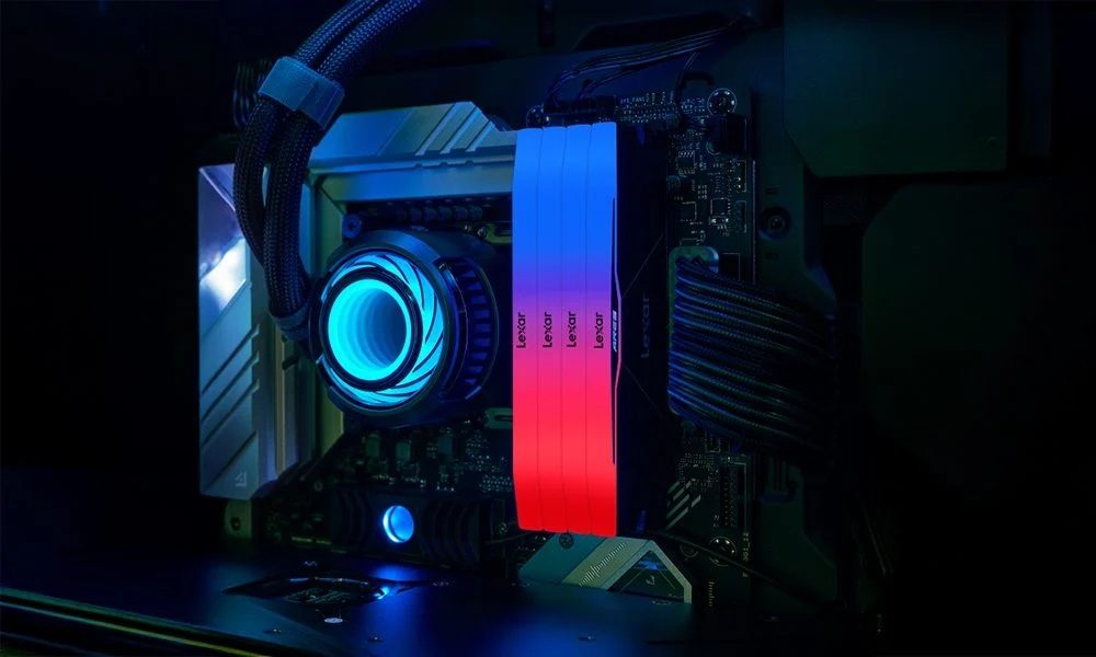 Lexar ARES 2de Gen RGB 32GB (2x16GB) Heatsink Ram H5