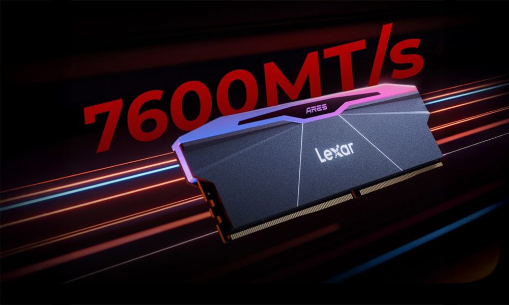 Lexar ARES 2de Gen RGB 32GB (2x16GB) Heatsink Ram H2