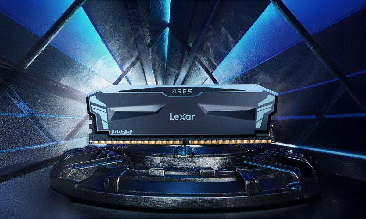 Lexar Ares RGB 32GB (2x16GB) Heatsink Zwart Ram H6