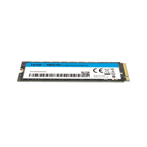 Betrouwbare Lexar NM610 PRO 1TB NVMe PCIe Gen3 x4 SSD voor snelle gegevensoverdracht. Ideaal voor gaming, werkstations en high-performance computers.