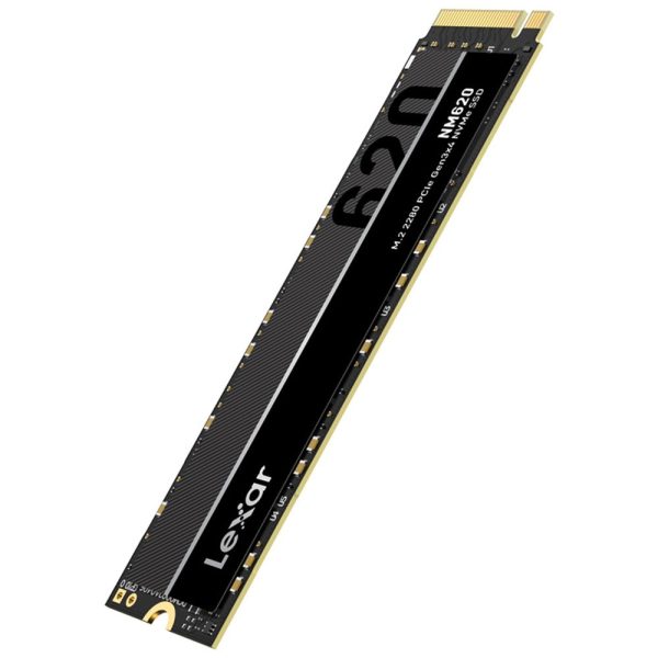 Hoge prestaties Lexar NM620 1TB NVMe PCIe Gen3 x4 SSD voor snelle gegevensoverdracht en gaming.