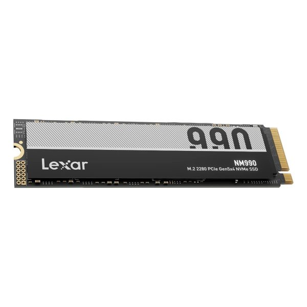 Lexar NM990 4TB NVMe PCIe Gen5 SSD voor snelle opslag en optimale prestaties.