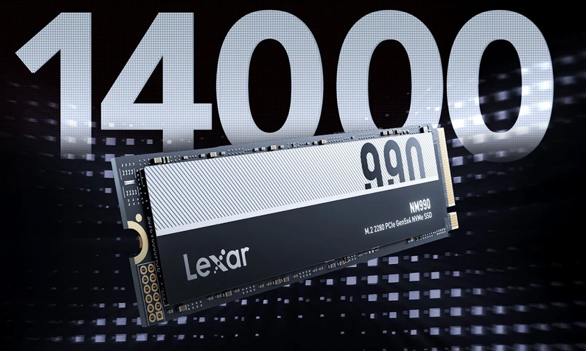 Lexar NM990 4TB NVMe M.2 SSD H1