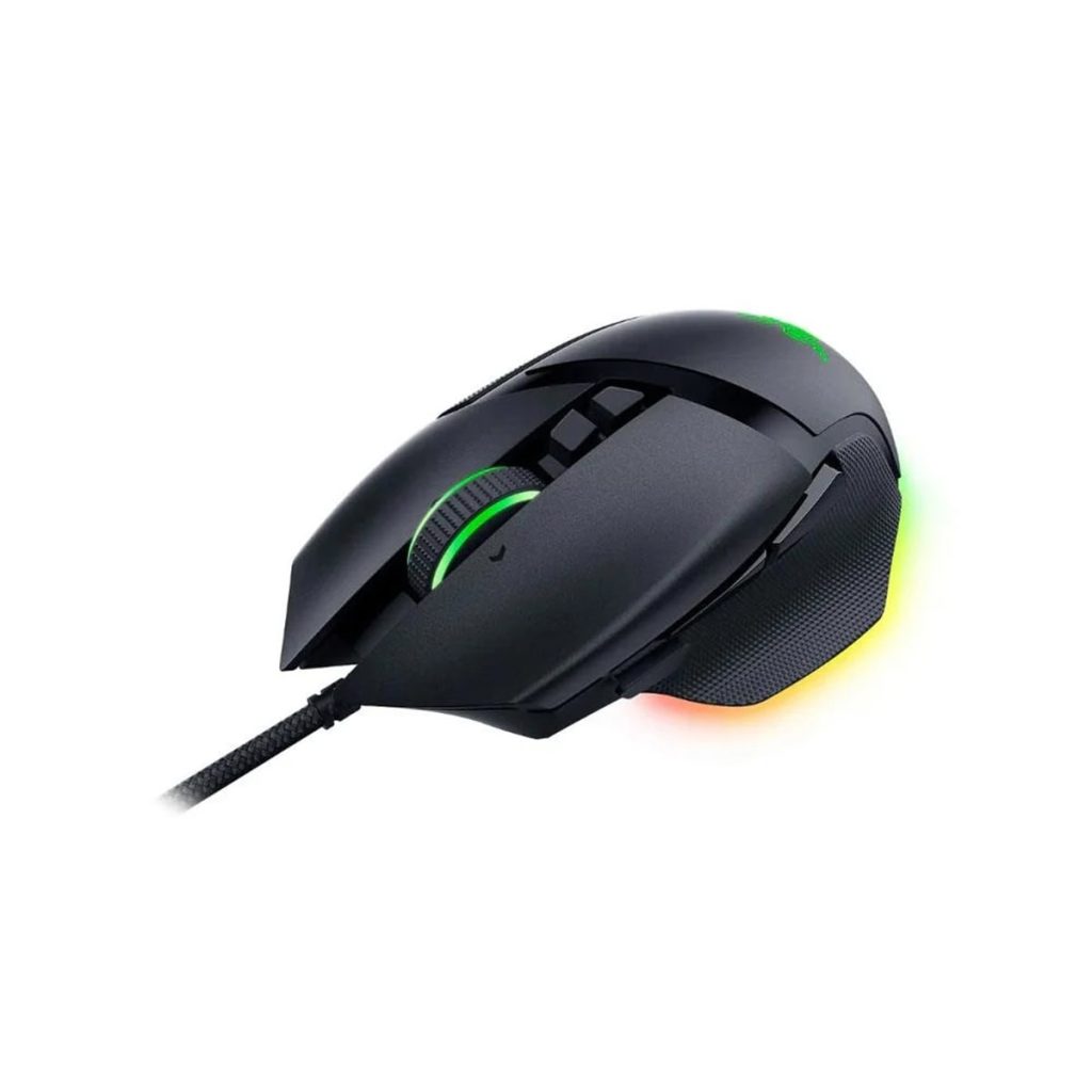 Razer Basilisk V3 35K Focus Pro Gen 2 Sensor RGB Gaming Muis, ideaal voor gamers die precisie en snelheid zoeken. Ergonomisch ontwerp met kleurrijke RGB-verlichting voor optimale gamingervaring.