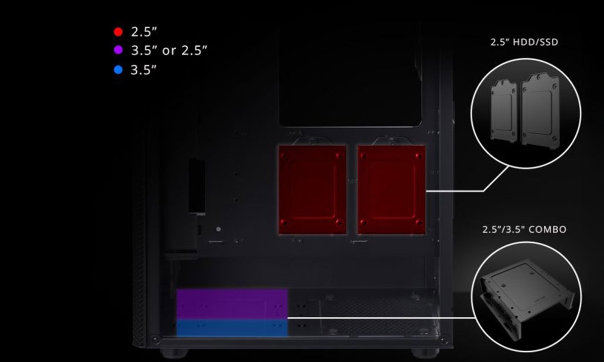 XPG Valor Mesh Gaming Behuizing H3