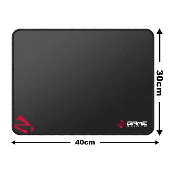 Duurzame gaming muismat van 40x30cm met antislip onderkant, ideaal voor gamers die precisie en comfort zoeken. Perfect voor e-sports en PC gaming, geschikt voor alle soorten gaming muizen.