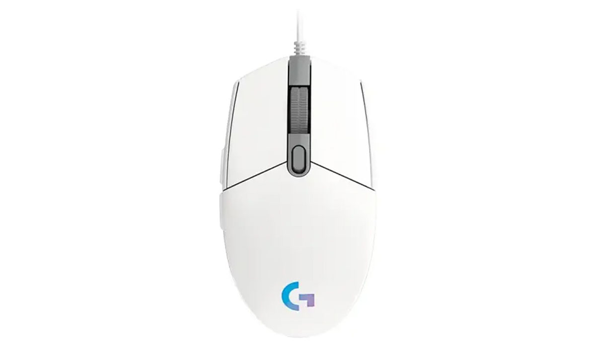 Logitech G G102 LIGHTSYNC Wit Gaming Muis H1