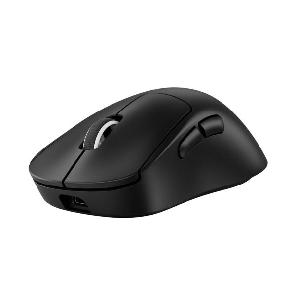 Professionele draadloze gaming muis Logitech G PRO X Superlight 2 met HERO 2 sensor, lichtgewicht ontwerp, geschikt voor competitief gamen en precisie.