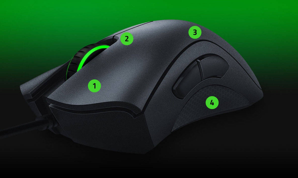 Geavanceerde gaming muis met instelbare knoppen en ergonomisch ontwerp, perfect voor gaming en professionele gebruik.