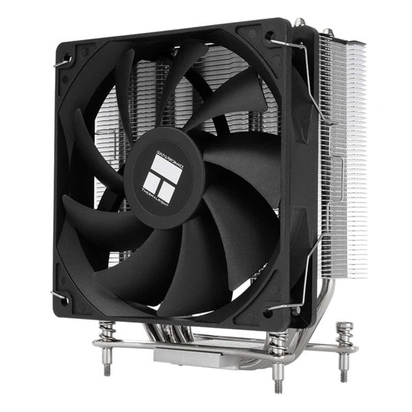 Zeer stille CPU-koelventilator met efficiënte warmteafvoer, compatibel met verschillende gaming- en werkstationsystemen op azothgaming.nl.